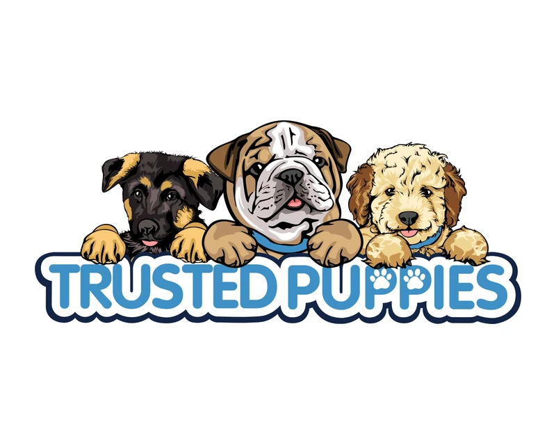 Custom dog breeder logo design example